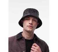 Rains - 20010 - Cappello da pescatore impermeabile nero con stampa One Size
