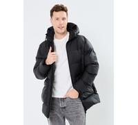 Rains - Alta Long Puffer Cargo Jacket W3T4 Nero - Abbigliamento L Nero