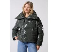 Rains - Alta Vision Short Puffer Jacket W3T3 - U Verde - Abbigliamento XL Verde