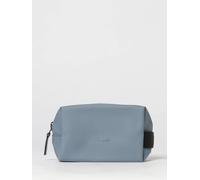 RAINS Beauty case da viaggio impermeabile con zip e manico laterale OS Azzurro