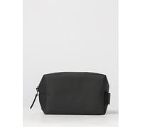 RAINS Beauty case da viaggio impermeabile con zip e manico laterale OS Nero