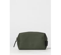RAINS Beauty case da viaggio impermeabile con zip e manico laterale OS Verde