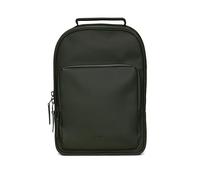 Rains Book Zaino verde scuro, poliuretano, unisex, 7L