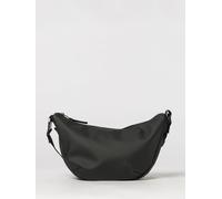 RAINS Borsa a tracolla Valera impermeabile a mezzaluna con zip OS Nero
