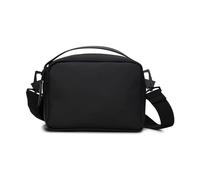 Rains - 14100 - Borsa squadrata unisex nera-Nero One Size