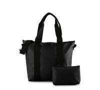 Rains Borsa shopper + borsa per cosmetici 2 pezzi. nero