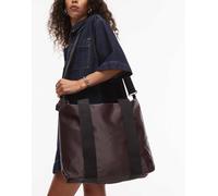 Rains - Borsa shopping piccola impermeabile marrone scuro One Size