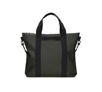 RAINS Borsa tote - Borsa a tracolla impermeabile per uomini e donne - Borsa tote per viaggi e uso quotidiano, Verde, Regular