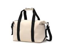 RAINS Borsa unisex, modello Hilo Weekend Bag Small, unico scomparto, chiusura con zip, stringhe laterali regolabili, manici in tessuto, tracolla rimovibile, colore Dune Marrone Dune 26 ONE SIZE