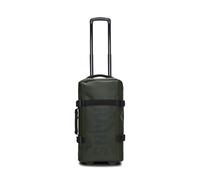 Rains Small Borsone trolley verde scuro, poliestere, 31 x 55 x 20cm