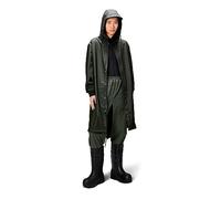 Rains Giacca antipioggia Parka funzionale verde scuro Taglia XL