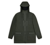 Rains - Cargo Long Jacket W3 - Giacca antipioggia L olivia