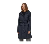 Rains - Curve Long Jacket - - Jackets - Donna - Blu - M