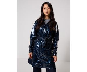 Rains - CURVE LONG JACKET W3 Blu - Abbigliamento XS Blu