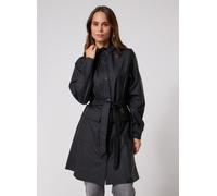 Rains - Curve Long Jacket W3 Nero - Abbigliamento L Nero