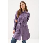 Rains - Curve Long Jacket W3 Viola - Abbigliamento XS Viola