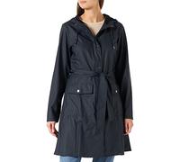 RAINS Curve W Jacket Giacca Impermeabile, 47 Navy, L Donna