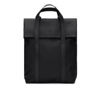 Rains 2 Way Borsa a zainetto nero, poliestere, unisex, 13L