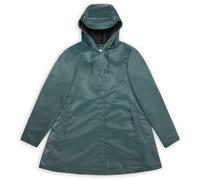 Rains - Giacca a trapezio impermeabile e antivento - A-Line W Jacket W3 Mystique per Donne - Taglia M - Verde