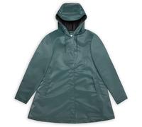 Rains - Giacca a trapezio impermeabile e antivento - A-Line W Jacket W3 Mystique per Donne - Taglia S - Verde