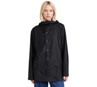 RAINS Rain Jacket Giacca Impermeabile, Opaco, 01 Nero, L Uomo