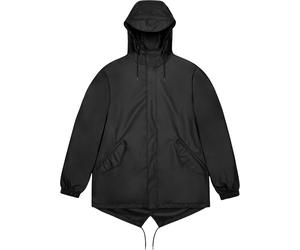 Rains - Giacca impermeabile e antivento - Fishtail Jacket W3 Black per Uomo - Taglia XS - Nero