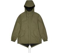 Rains - Giacca impermeabile e antivento - Fishtail Jacket W3 Marsh per Uomo - Taglia L - Verde Verde L