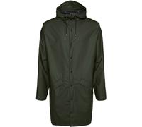 Rains - Giacca impermeabile lunga - Long Jacket W3 Green per Uomo - Taglia XS - Kaki