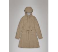 Rains Giacca impermeabile lunga Rains Curve large crema