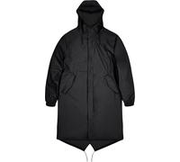 Fishtail Parka W3 - Unisexe W by Rains XS Nero
