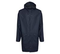Rains - Giacca lunga impermeabile - Long Jacket Navy per Uomo - Taglia L - Blu navy