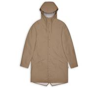 Rains - Giacca lunga impermeabile - Long Jacket W3 Beige per Uomo - Taglia L