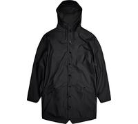 Rains Giacca impermeabile Long Jacket W3 Unisex Nero XS
