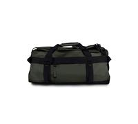 RAINS Il borsone Duffel Bag Small è un modello altamente funzionale pensato per i viaggi. Il borsone è ideale per i viaggi ed è caratterizzato da una forma tubolare, una capiente apertura per riempir.