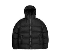 Rains, ,Jackets ,Donna ,Nero ,M Giubbotto Puffer Nero Impermeabile