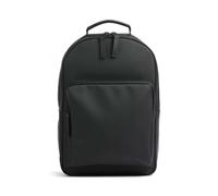 Rains Book Zaino nero, poliuretano, unisex, 14L