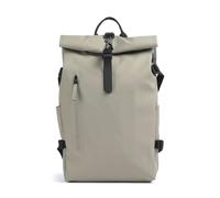 Rains Large Zaino roll-top grigio-verde, fibra sintetica, unisex, 23L