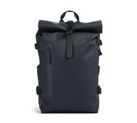 Rains Large Zaino roll-top navy, fibra sintetica, unisex, 23L