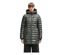 Rains - Lohja Curve Hooded Puffer Coat - - Jackets - Donna - Verde - S