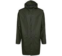 RAINS Long Jacket Giacca Impermeabile, Verde 03, M Unisex-Adulto