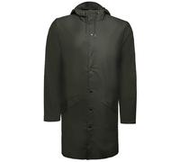 Rains Long Jacket W3 Giacca Impermeabile Unisex Adulti Con Cappuccio