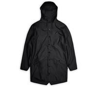 RAINS Cappotto di mezza stagione nero, Taglia XXL