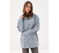 Rains - Long Jacket W3 - Unisexe Blu - Abbigliamento L Blu