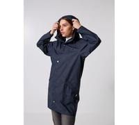 RAINS Long Jacket Giacca Impermeabile, 47 Blu Navy, XL Unisex-Adulto