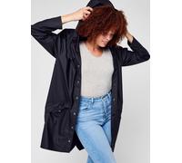 RAINS Giacca impermeabile Long Jacket Nero (01 Black) L Unisex-Adulto