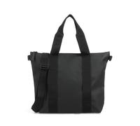 Rains Mini Borsa shopper nero, fibra sintetica, unisex