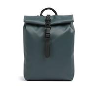 Rains Mini Zaino roll-top grigio, poliestere,poliuretano, unisex
