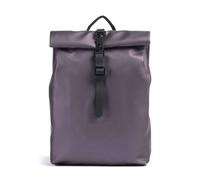 Rains Mini Zaino roll-top viola, poliestere,poliuretano, unisex