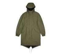 Rains - Parka Fishtail Minimalista - -Jackets -Uomo -Verde -M