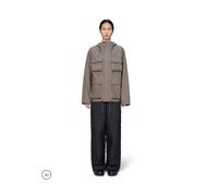 Rains Rains Utility Pocket Waterproof Jacket xsmall carne